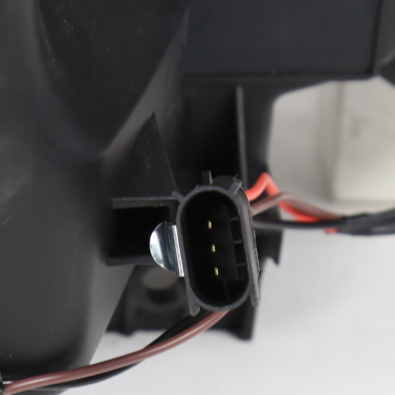 2006-2010 Dodge Charger LX Factory Style Headlights (Matte Black Housing / Clear Lens)