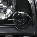 2006-2010 Dodge Charger LX Factory Style Headlights (Matte Black Housing / Clear Lens)
