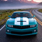 2010-2013 Chevrolet Camaro 5th Gen Factory Style Halogen Headlights (Chrome Housing / Clear Lens)
