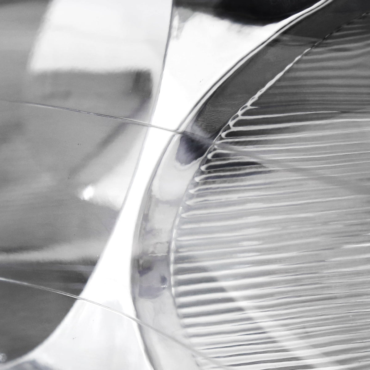 1998-2002 Chevrolet Camaro 4th Gen Factory Style Headlights (Chrome Housing / Clear Lens)
