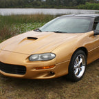 1998-2002 Chevrolet Camaro 4th Gen Factory Style Headlights (Chrome Housing / Clear Lens)