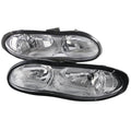 1998-2002 Chevrolet Camaro 4th Gen Factory Style Headlights (Chrome Housing / Clear Lens)