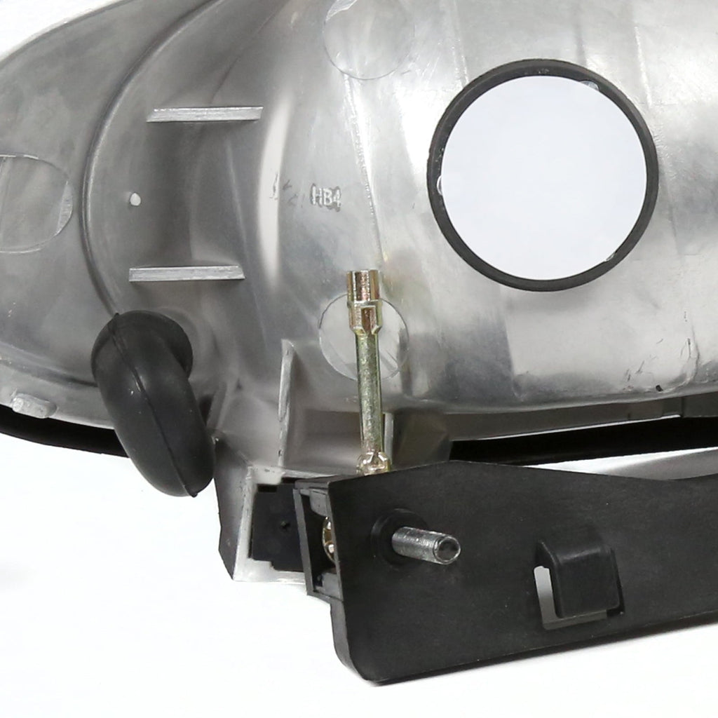 1998-2002 Chevrolet Camaro 4th Gen Factory Style Headlights (Chrome Housing / Clear Lens)