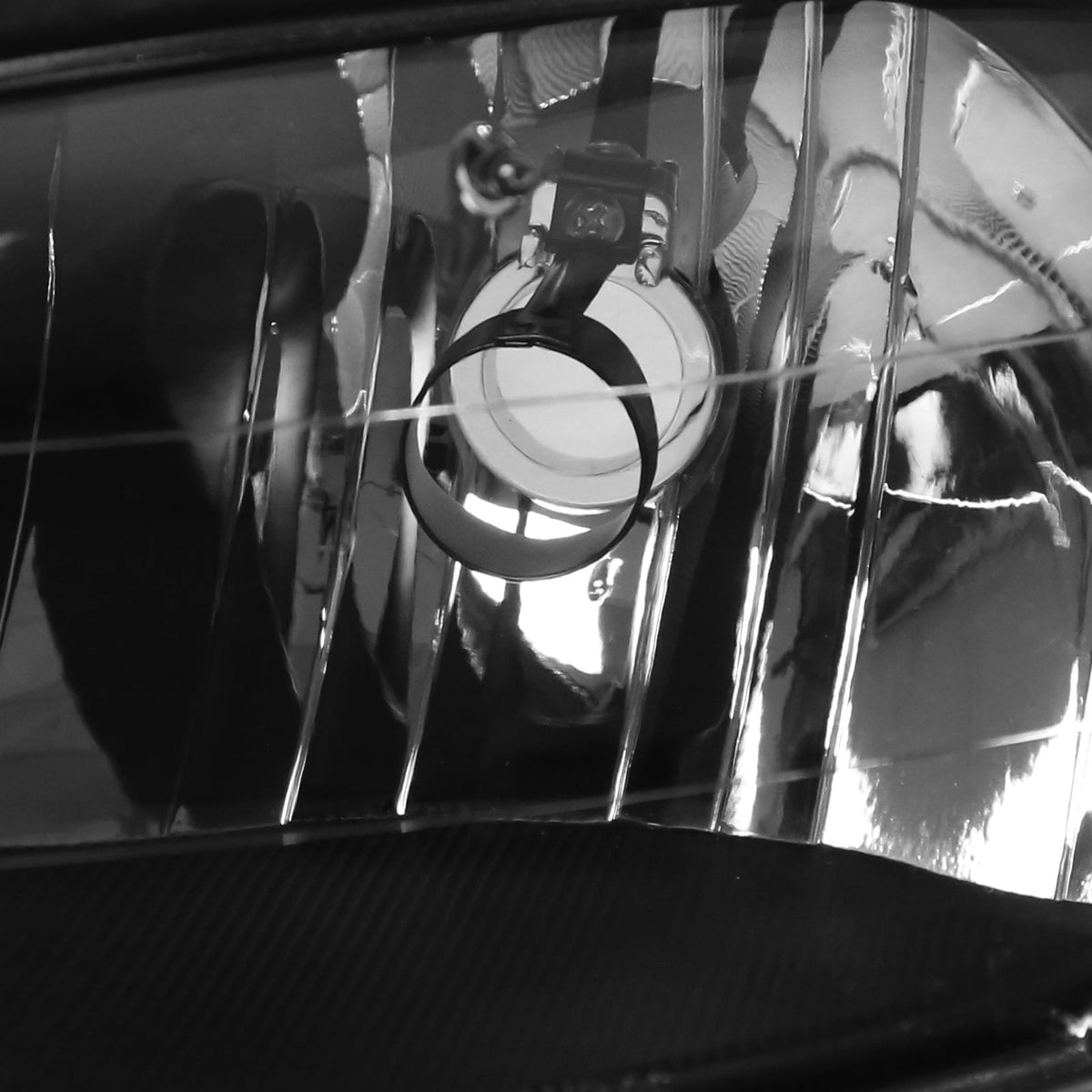1998-2002 Chevrolet Camaro 4th Gen Factory Style Headlights (Matte Black Housing / Clear Lens)