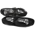 1998-2002 Chevrolet Camaro 4th Gen Factory Style Headlights (Matte Black Housing / Clear Lens)