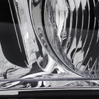 2005-2009 Ford Mustang S197 Factory Style Headlights (Chrome Housing / Clear Lens)