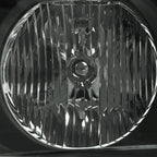 2005-2009 Ford Mustang S197 Factory Style Headlights (Matte Black Housing / Light Smoked Lens)