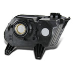 2010-2014 Ford Mustang S197 Factory Style Headlights (Black Housing / Smoked Lens)