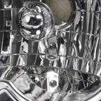 1994-1998 Ford Mustang SN95 Factory Style Headlights (Chrome Housing / Clear Lens)