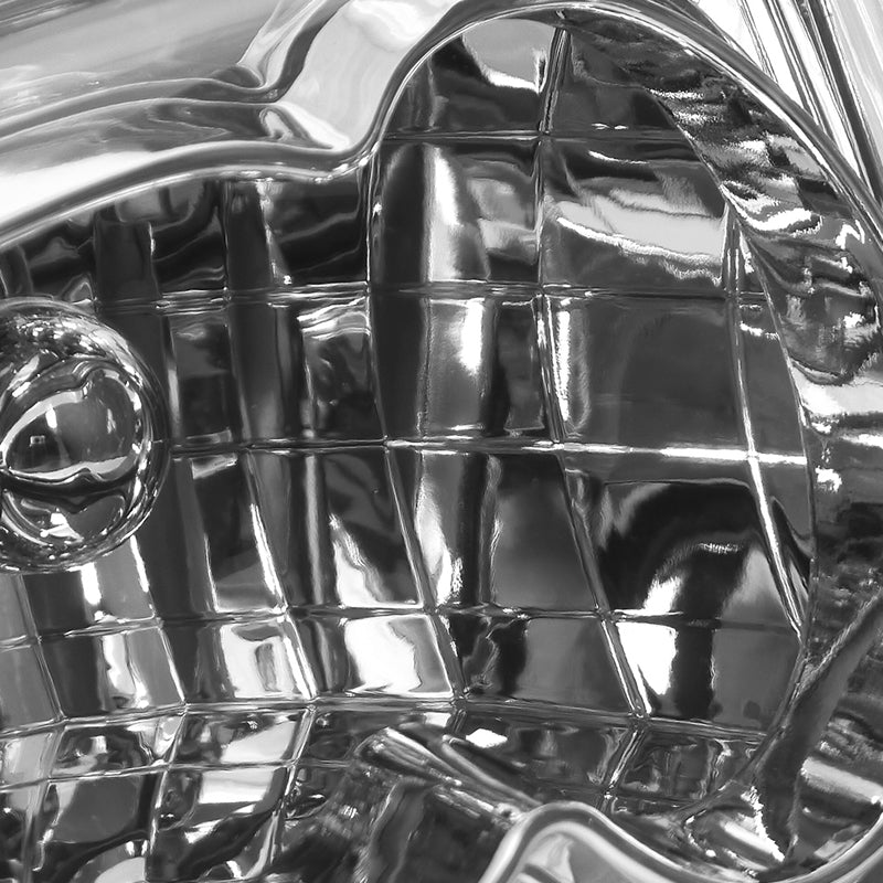1994-1998 Ford Mustang SN95 Factory Style Headlights (Chrome Housing / Clear Lens)