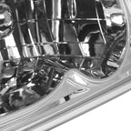 1994-1998 Ford Mustang SN95 Factory Style Headlights (Chrome Housing / Clear Lens)