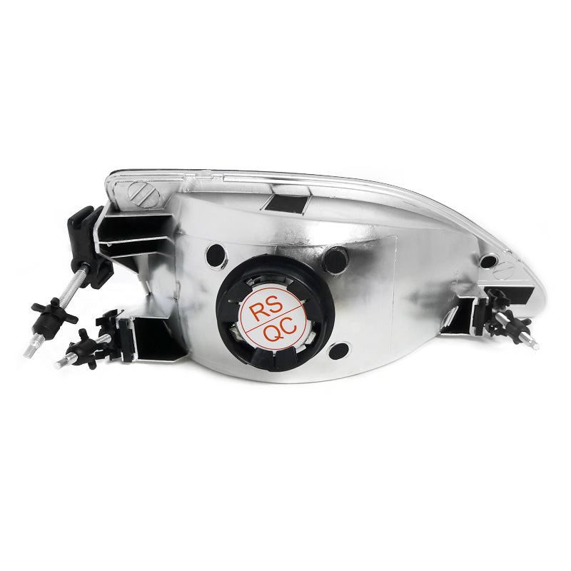 1994-1998 Ford Mustang SN95 Factory Style Headlights (Matte Black Housing / Clear Lens)