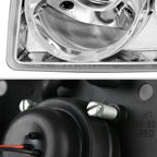 2005-2010 Chrysler 300 Base/LX/Touring Projector Headlights (Chrome Housing / Clear Lens)