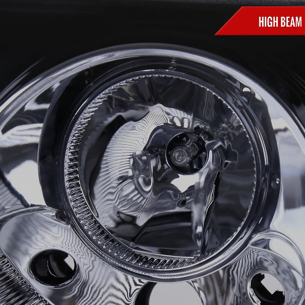 2005-2010 Chrysler 300 Base/LX/Touring Projector Headlights (Glossy Black Housing / Smoked Lens)