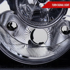 2005-2010 Chrysler 300 Base/LX/Touring Projector Headlights (Glossy Black Housing / Smoked Lens)
