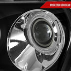 2005-2010 Chrysler 300 Base/LX/Touring Projector Headlights (Matte Black Housing / Clear Lens)
