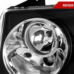 2005-2010 Chrysler 300 Base/LX/Touring Projector Headlights (Matte Black Housing / Clear Lens)