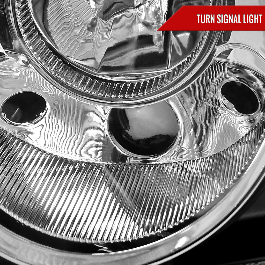 2005-2010 Chrysler 300 Base/LX/Touring Projector Headlights (Matte Black Housing / Clear Lens)