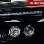 2005-2010 Dodge Charger LX Dual Halo Projector Headlights (Glossy Black Housing / Smoked Lens)
