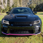 2015-2023 Dodge Charger LD LED Strip Projector Headlights w/ LED Sequential Turn Signal (Chrome Housing / Clear Lens)