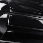 2015-2020 Dodge Charger LD Projector Headlights w/ LED C Strip & LED Turn Signal Lights (Black Housing / Clear Lens)
