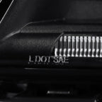 2015-2020 Dodge Charger LD Projector Headlights w/ LED C Strip & LED Turn Signal Lights (Black Housing / Clear Lens)