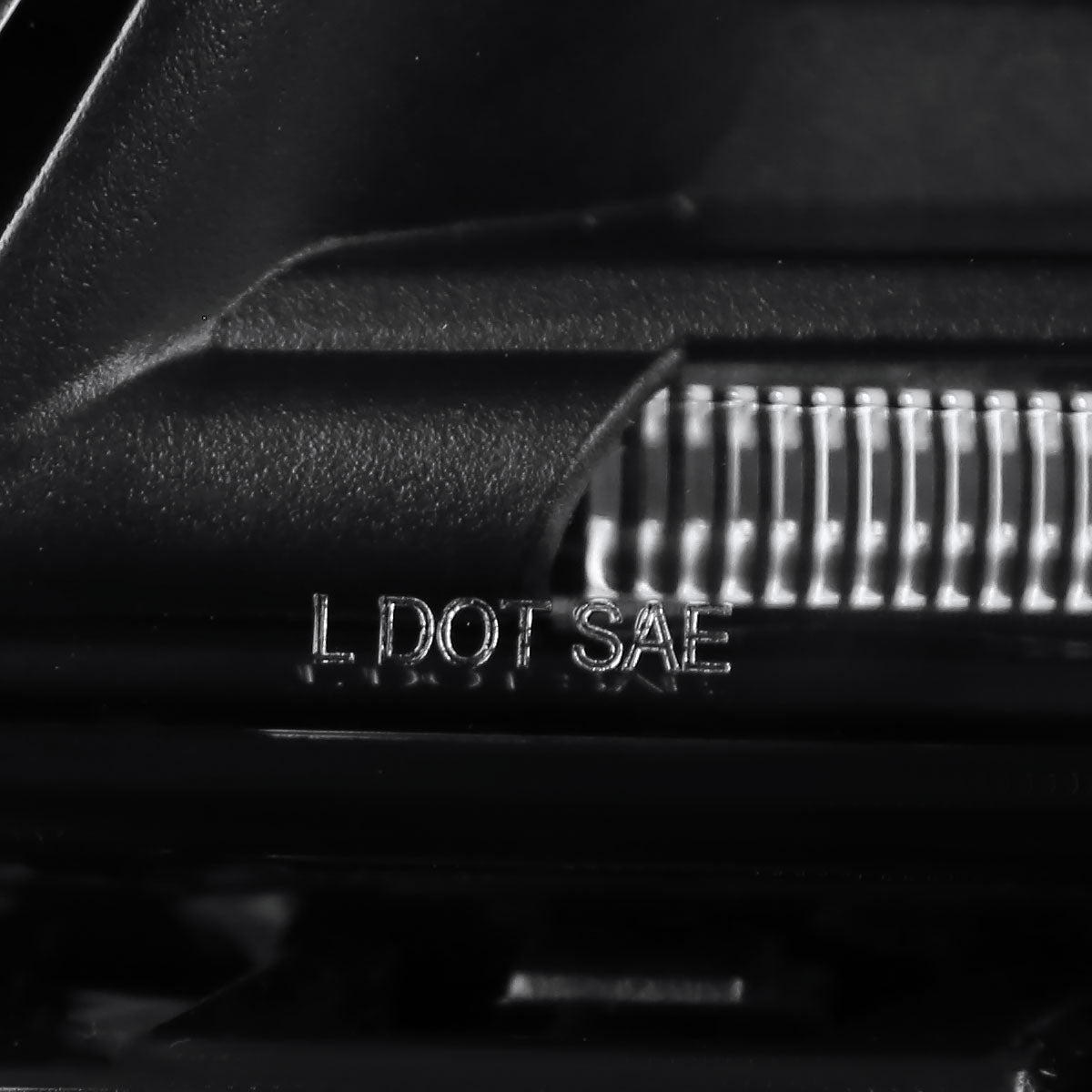 2015-2020 Dodge Charger LD Projector Headlights w/ LED C Strip & LED Turn Signal Lights (Black Housing / Clear Lens)