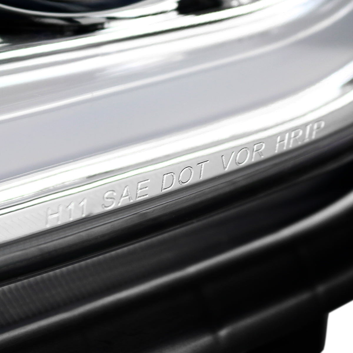 2010-2013 Chevrolet Camaro 5th Gen LED Bar Projector Headlights (Chrome Housing / Clear Lens)