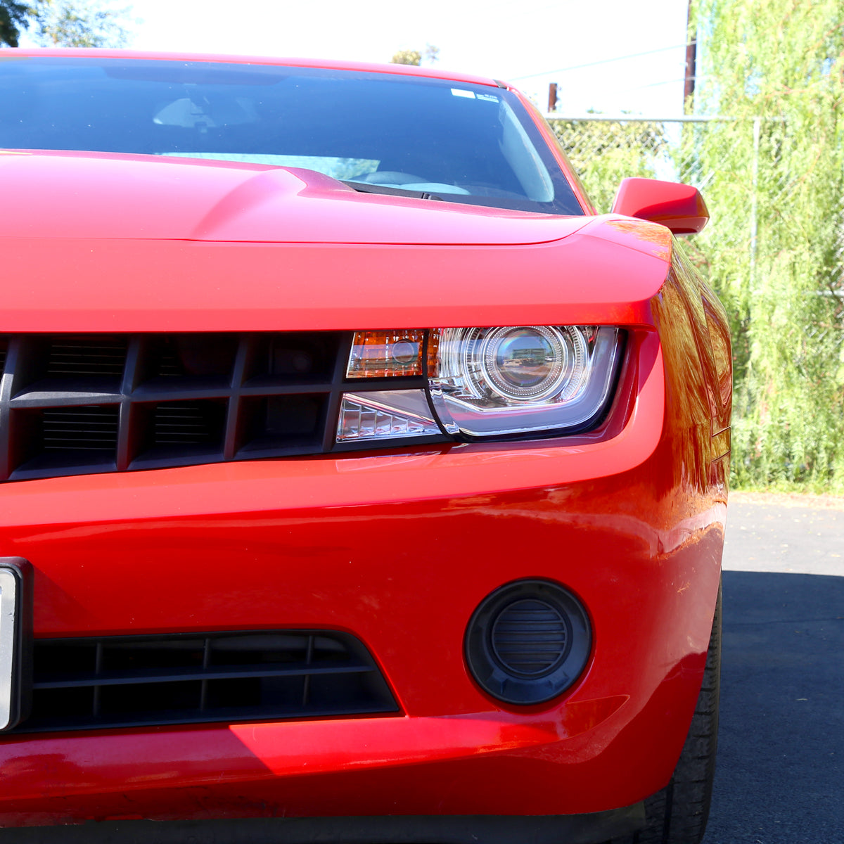 2010-2013 Chevrolet Camaro 5th Gen LED Bar Projector Headlights (Chrome Housing / Clear Lens)
