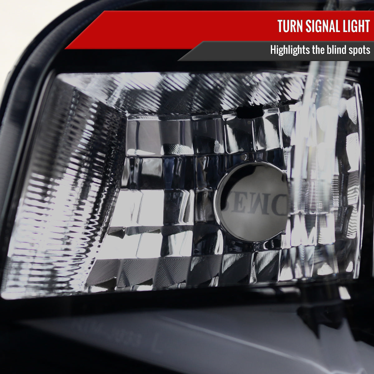 2010-2013 Chevrolet Camaro 5th Gen LED Bar Projector Headlights (Glossy Black Housing / Smoked Lens)