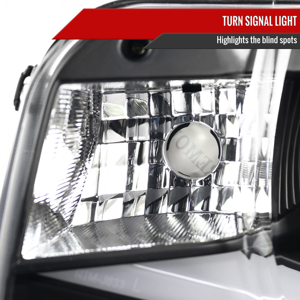 2010-2013 Chevrolet Camaro 5th Gen LED Bar Projector Headlights (Matte Black Housing / Clear Lens)