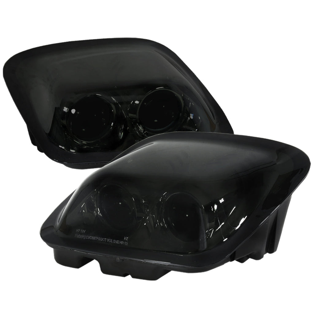 1997-2004 Chevrolet Corvette C5 H7 Projector Headlights (Chrome Housing / Smoked Lens)