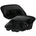 1997-2004 Chevrolet Corvette C5 H7 Projector Headlights (Chrome Housing / Smoked Lens)