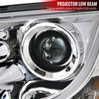 2008-2009 Pontiac G8 LED Bar Projector Headlights (Chrome Housing / Clear Lens)