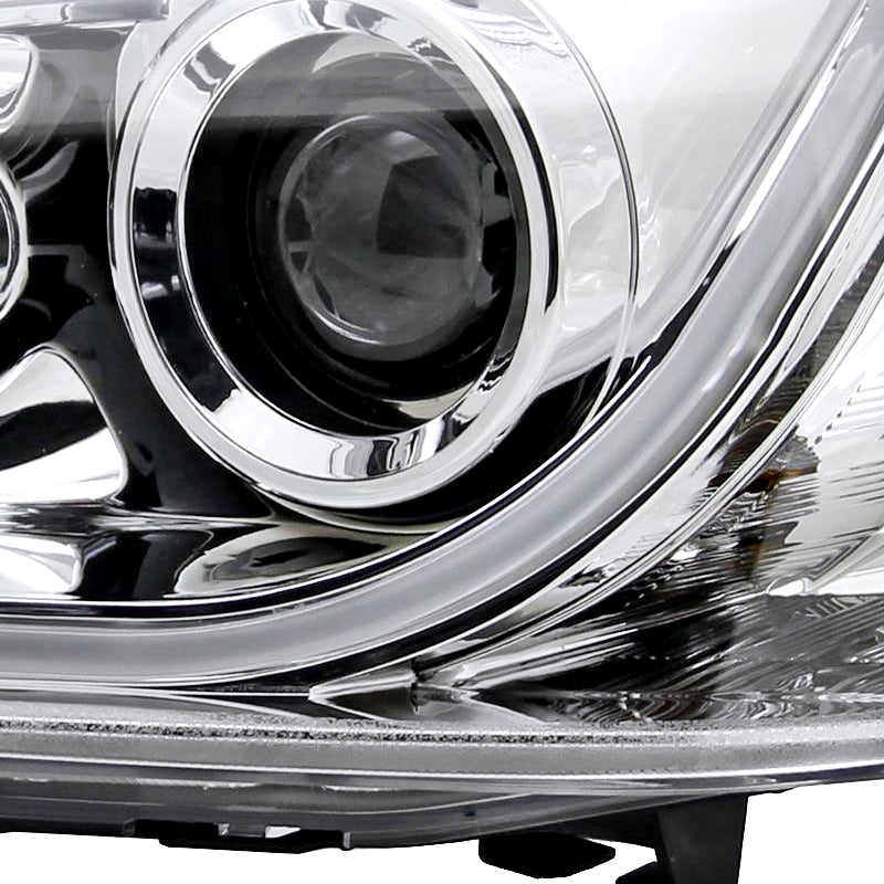 2008-2009 Pontiac G8 LED Bar Projector Headlights (Chrome Housing / Clear Lens)