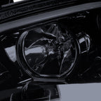 2008-2009 Pontiac G8 LED Bar Projector Headlights (Glossy Black Housing / Smoked Lens)
