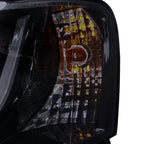 2008-2009 Pontiac G8 LED Bar Projector Headlights (Glossy Black Housing / Smoked Lens)