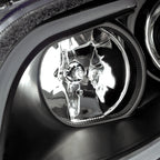 2008-2009 Pontiac G8 LED Bar Projector Headlights (Matte Black Housing / Clear Lens)
