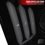 2005-2009 Ford Mustang S197 LED Bar Projector Headlights (Chrome Housing / Smoked Lens)