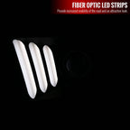 2005-2009 Ford Mustang S197 LED Bar Projector Headlights (Matte Black Housing / Clear Lens)