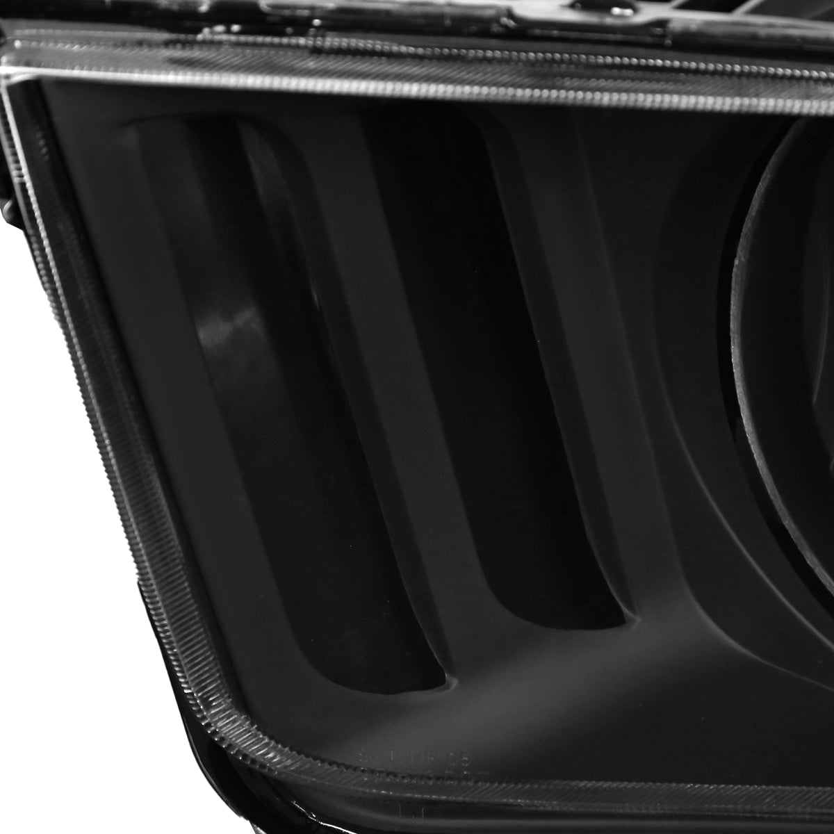 2005-2009 Ford Mustang S197 H1 Projector Headlights (Matte Black Housing / Clear Lens)