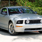 2005-2009 Ford Mustang S197 H1 Projector Headlights (Matte Black Housing / Clear Lens)