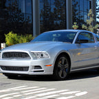2010-2014 Ford Mustang S197 Dual Halo Projector Headlights (Chrome Housing / Clear Lens)