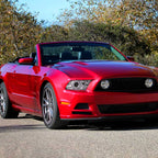 2010-2014 Ford Mustang S197 Dual Halo Projector Headlights (Chrome Housing / Clear Lens)