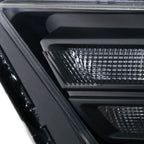 2010-2014 Ford Mustang S197 Retrofit Style Projector Headlights (Matte Black Housing / Clear Lens)