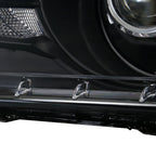 2010-2014 Ford Mustang S197 Retrofit Style Projector Headlights (Matte Black Housing / Clear Lens)