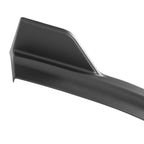 2015-2021 Chrysler 300 Matte Black 3PC Front Bumper Lip Splitter Kit