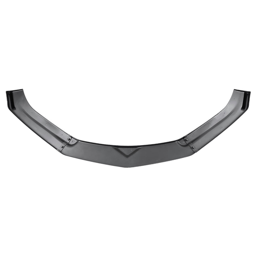 2016-2018 Chevrolet Camaro 6th Gen Matte Black Polypropylene 3PC Front Bumper Lip Set