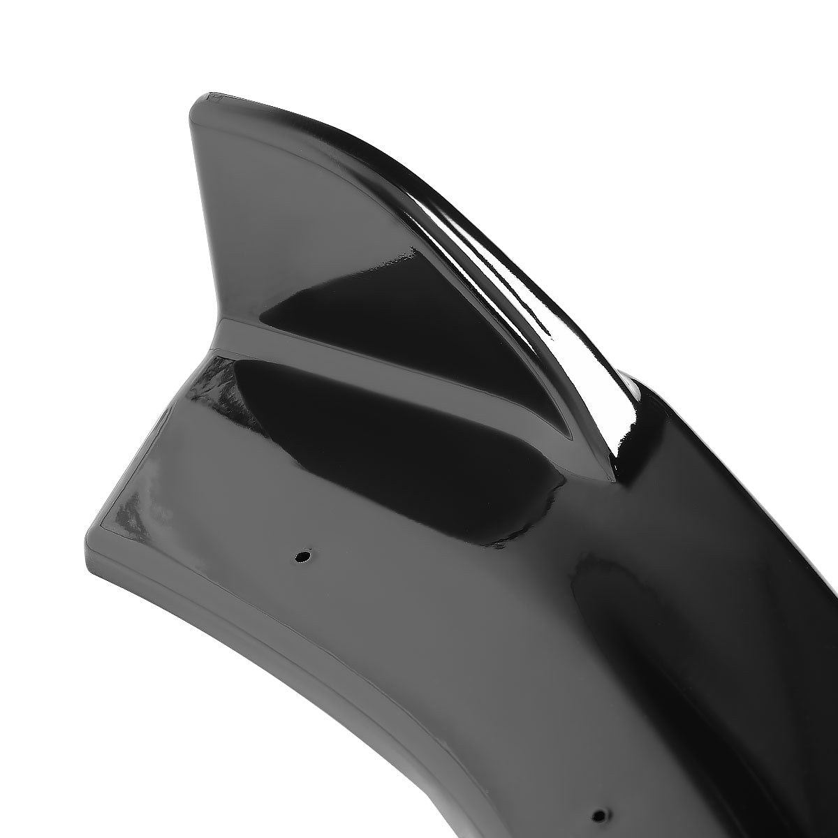 2016-2018 Chevrolet Camaro 6th Gen Glossy Black Polypropylene 3PC Front Bumper Lip Set