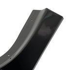 2015-2021 Dodge Challenger SXT Glossy Black 3PC Front Bumper Lip Splitter Kit
